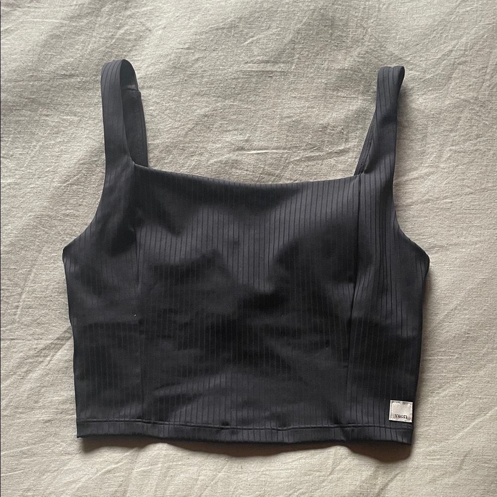 Vuori Inversion Rib Support Tank- Black Small